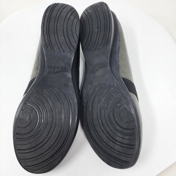 Dansko Addy Loafer Women EU42/US11.5-12 Gold Leather Comfort Shoes 6700860286 - Picture 8 of 9